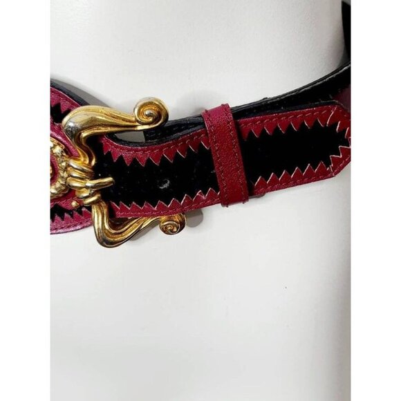 Vintage Christian Lacroix Belt, Designer Belt, Statement Belt, Made in France - Picture 8 of 10